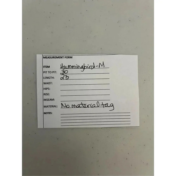 Hummingbird Navy Boho Cottagecore Knit Stretchy Top Sz M Casual Festival - Picture 6 of 6